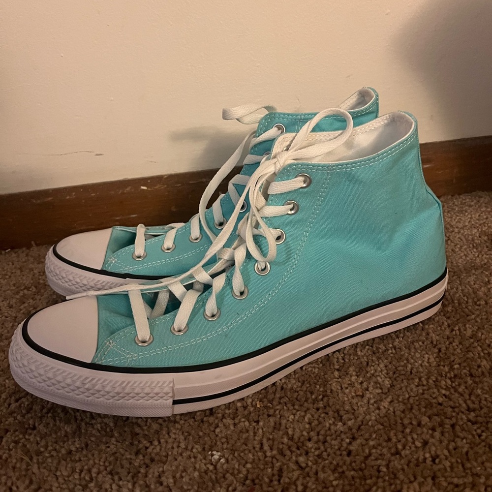 Converse Aqua/Teal Chuck Taylor High Tops